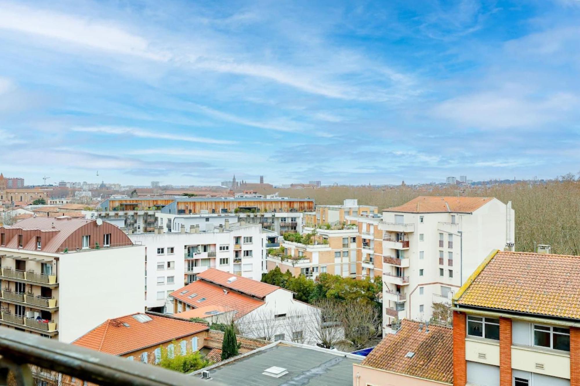 Fac 6 Vue Garonne - Tram- Parking Apartment Toulouse Luaran gambar
