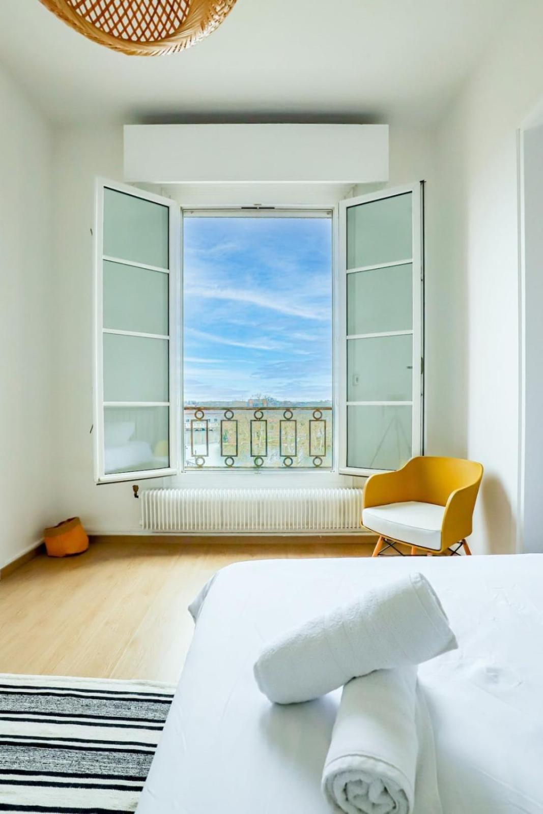 Fac 6 Vue Garonne - Tram- Parking Apartment Toulouse Luaran gambar