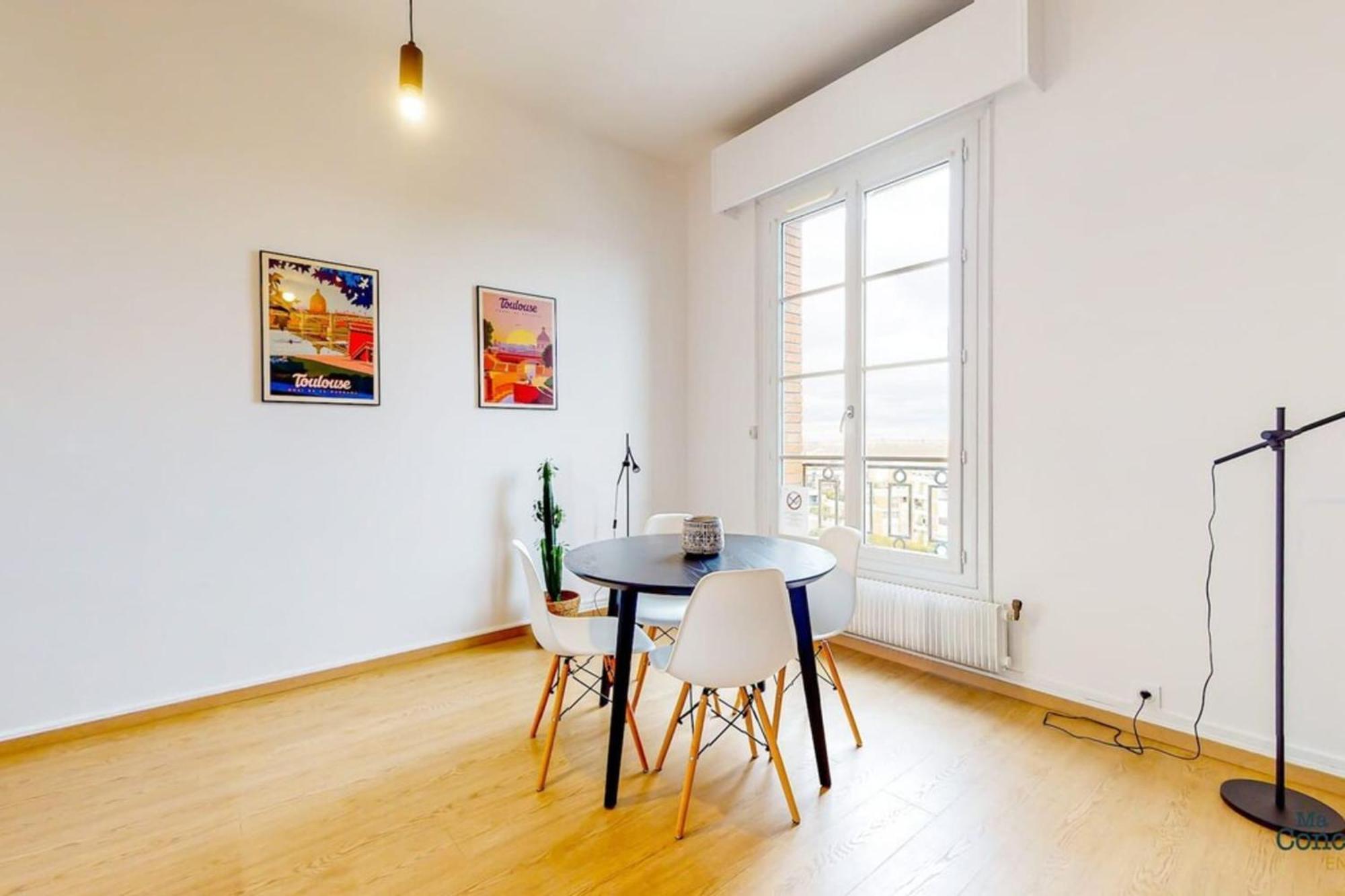 Fac 6 Vue Garonne - Tram- Parking Apartment Toulouse Luaran gambar